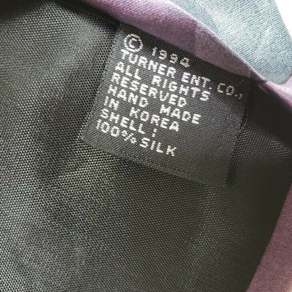 Tom And Jerry 100% Silk Vintage 1994 Mens Golf Tie - Picture 3 of 3